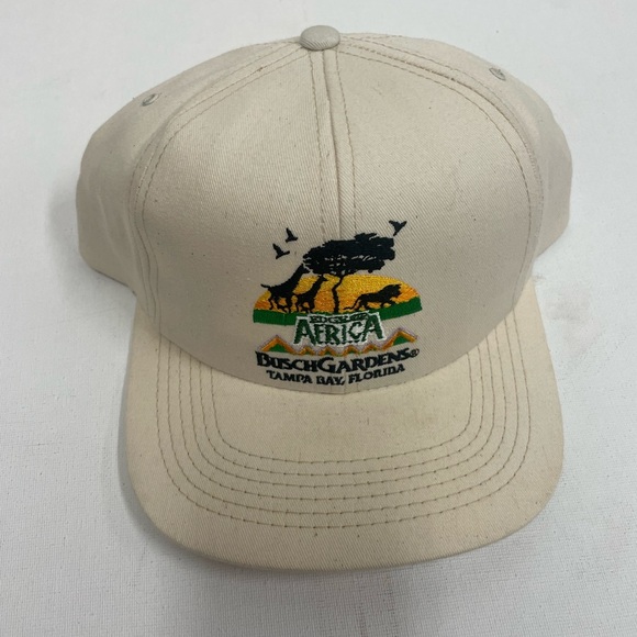 Vintage Busch Gardens Tampa Edge of Africa Hat 1996 - Picture 1 of 4